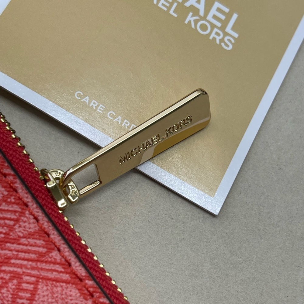 (new+tag) Michael Kors jet set large wristlet clutch plus detachable card case - Picture 8 of 9